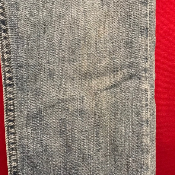 Lee Straight Leg Washed Blue Jeans - Picture 9 of 9